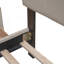 Lit plateforme tapissier grand avec 2 tiroirs et 1 lit gigogne simple TG-1184340943