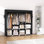 Portable Closet For Hanging Clothes Wide Large Cap...
