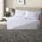 Soft Mauve Floral King Bedding Set, Polyester Microfiber, Modern Home Comfort