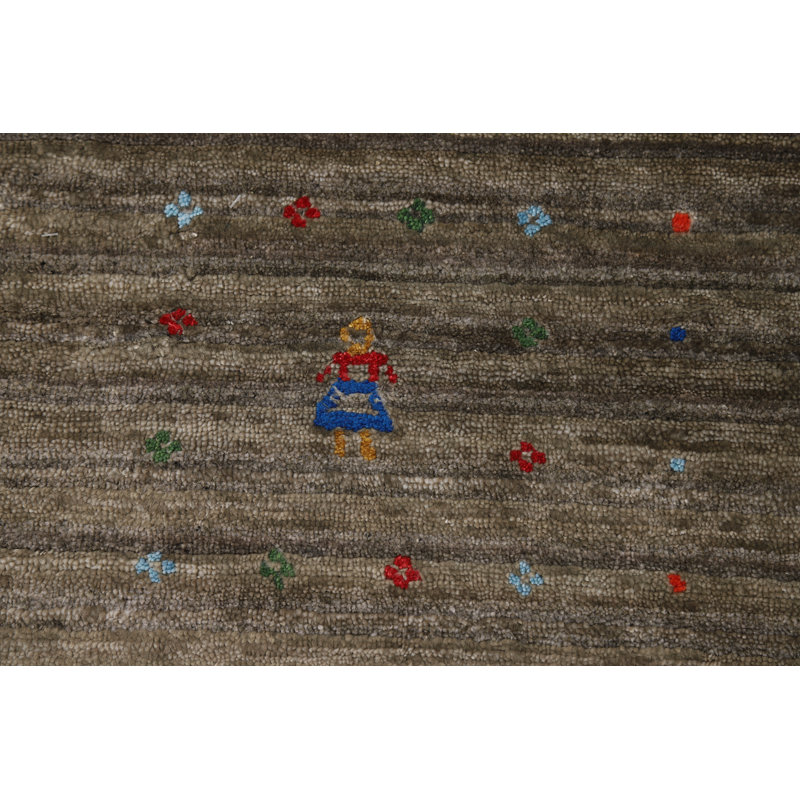 Tapis oriental fait à la main Gabbeh 8 x 10