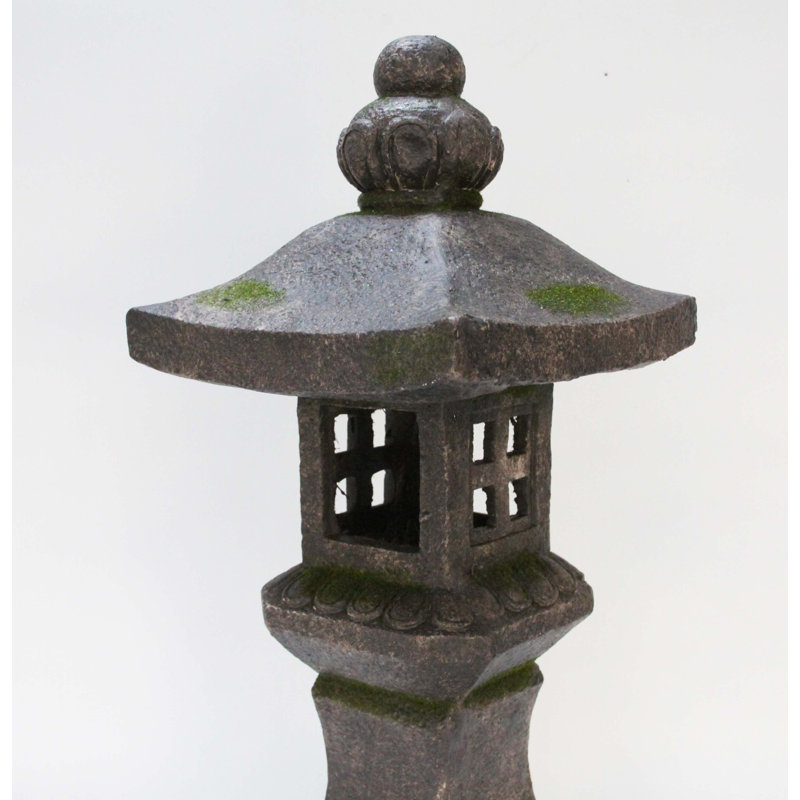 27In Grey Stone Pagoda Lantern