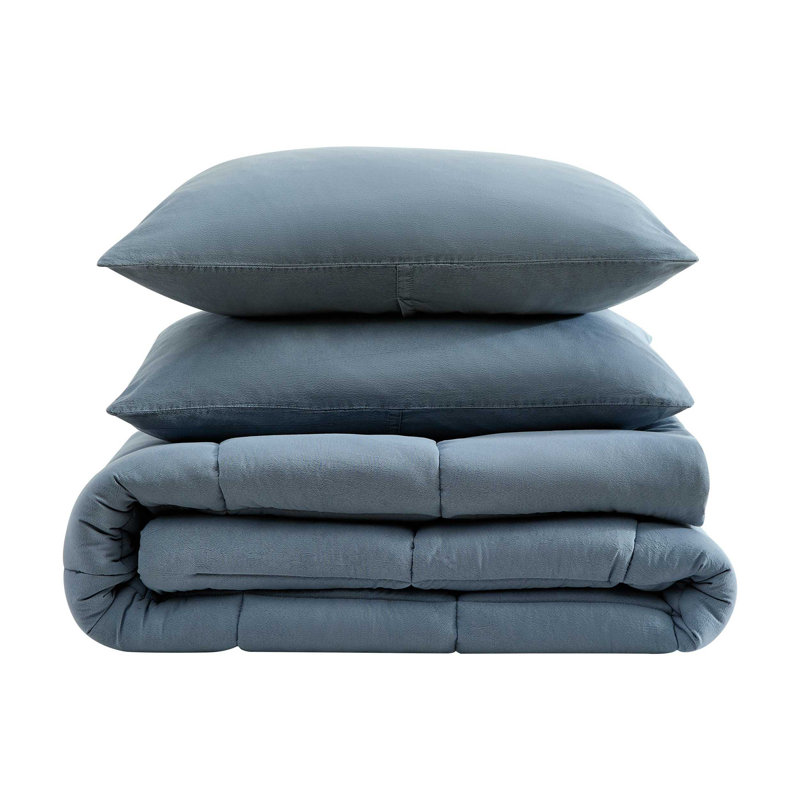 Ensemble d'édredon Kenneth Cole, Édredon pour lit très grand + deux taies décora