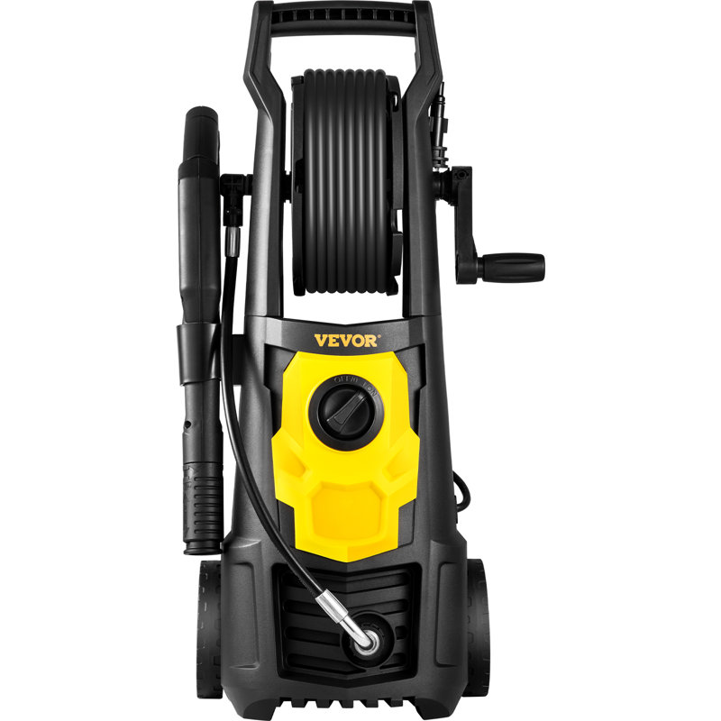 VEVOR 2000 PSI Electric Pressure Washer with Hose Reel and Foam Cannon