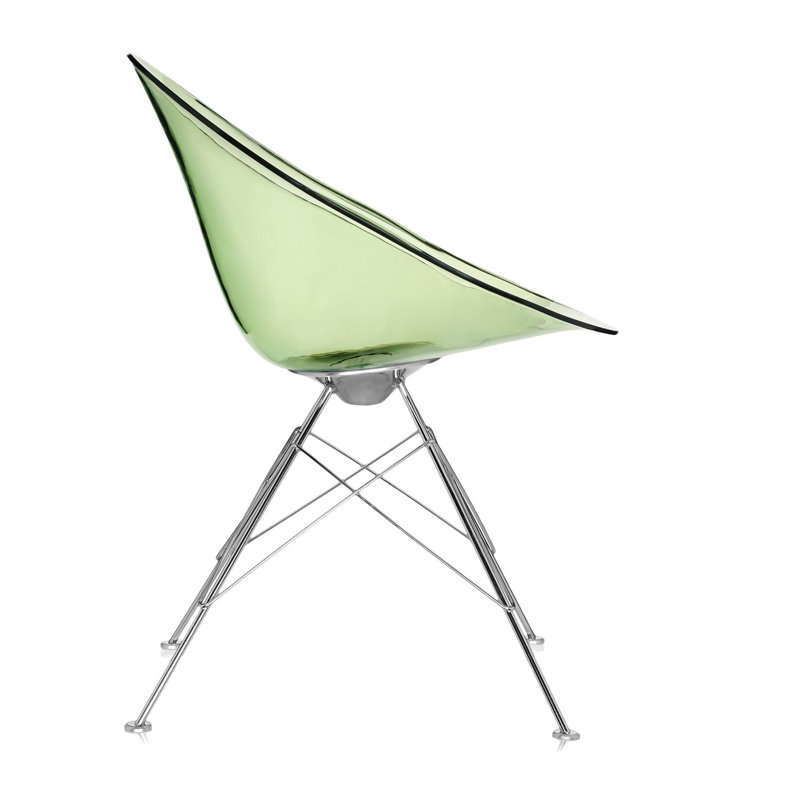 Ero|S| Swivel Chair, Legs, Opaque Glossy White