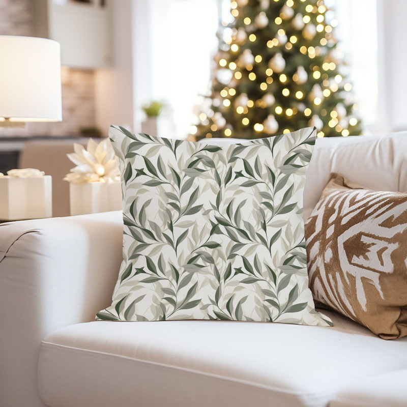 Botanical Plants Pattern I Plants Cottage & Cottagecore, 20"H x 20"W