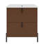 Meuble-lavabo 30 po avec lavabo en céramique-502587347