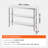 48" x 34" Stainless Steel Work Table Silver