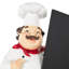 Figurine de cuisine Cole et Grey