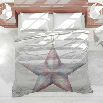 Watercolor Star Ornament Comforter