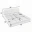 Structure de lit rembourrée de style minimaliste moderne avec tête de lit haute incurvée, support de pieds robuste en fil de qualité supérieure, matelas non inclus-159495249-159986430