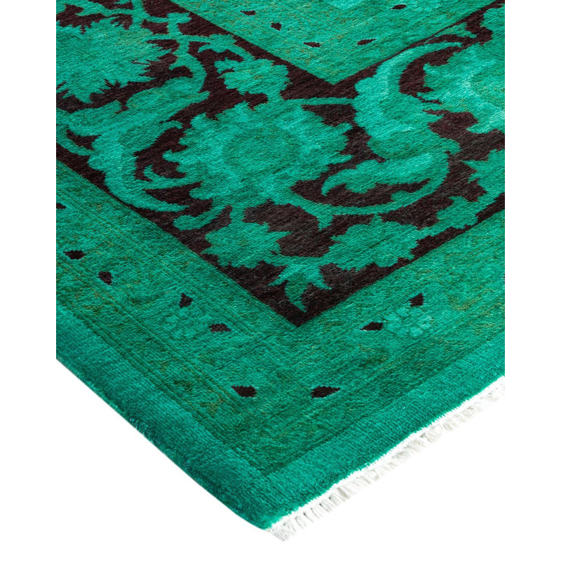 Yonel One-of-a-Kind 9' 3" X 12' 3" Hand Knotted Area Rug