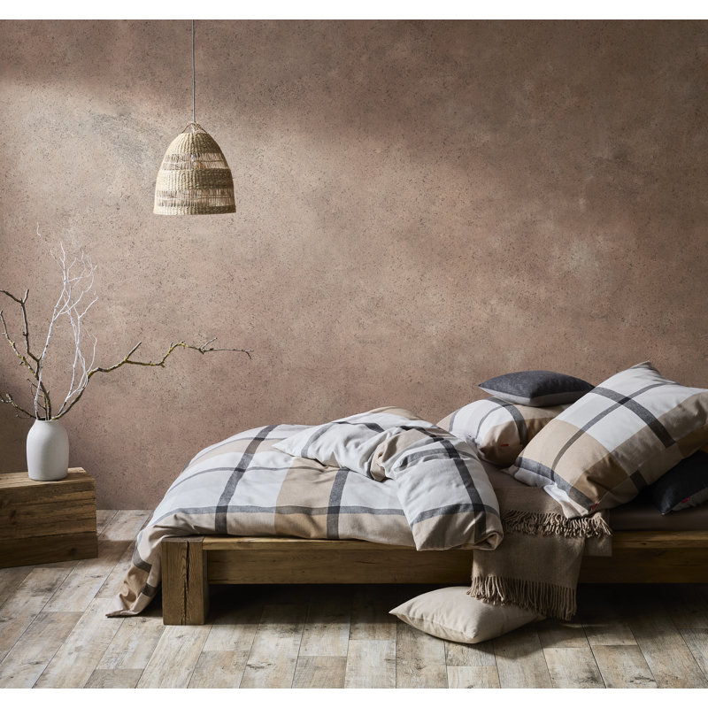 Lech Cotton Flannel Duvet Cover Set Set