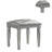 Solid + Manufactured Wood Accent Stool-1495125685-1495125684
