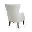 Fauteuil d'appoint à oreilles capitonné de 30 po de large avec accoudoirs roulés et coussin épais rembourré Hannah-678900782