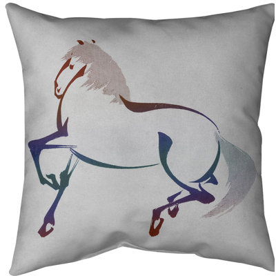 Keito Sato Animal Print Reversible Throw Pillow