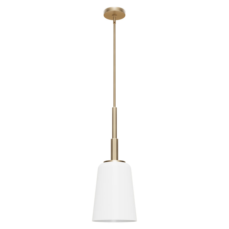 Nolita 1 - Light Shaded Bell Pendant, Alturas Gold, Mini