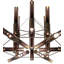 Lustre de l 80 po Conglomerez