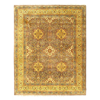 Ilsefriede One-of-a-Kind 9'11'' X 7'11'' Lamb's Wool Area Rug Brown