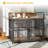 🐾Furniture-Style Dog Crate – Chew-Resistant & Waterproof, Supports Up to 300 lbs, Available in 3 Sizes, Fits Small to Extra-Large Dogs🐕-955210010