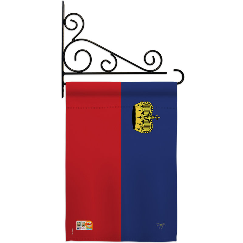 Polyester à 2 faces 19 x 13 po Ensemble de drapeaux