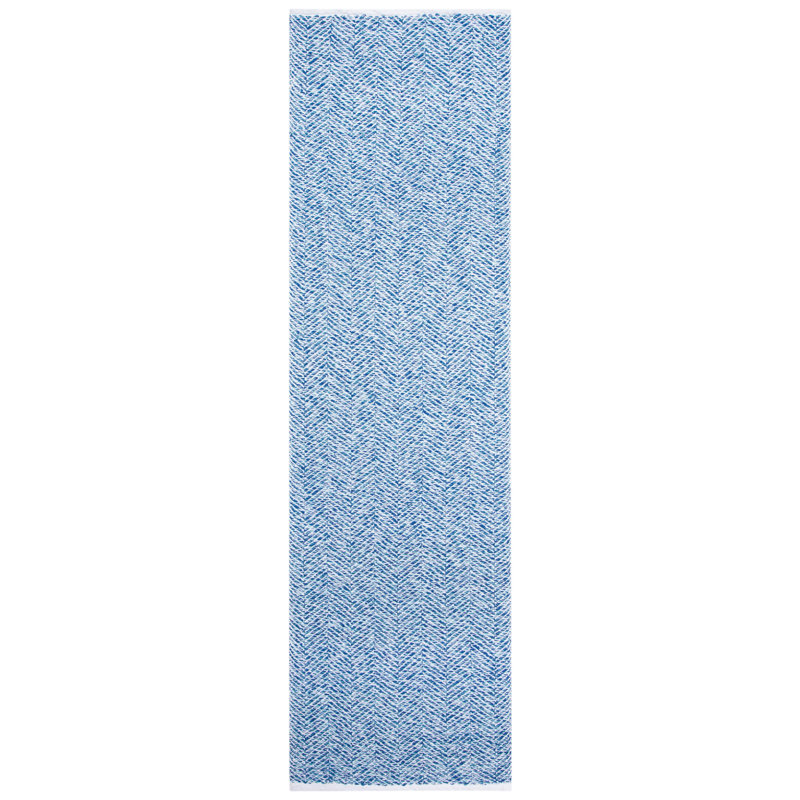 Mardell Flatweave Performance Chevron Rug, Runner 2'3" x 8'