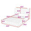 Lit plateforme tapissier avec système de rangement hydraulique et structure robuste-1015104669-1015104668
