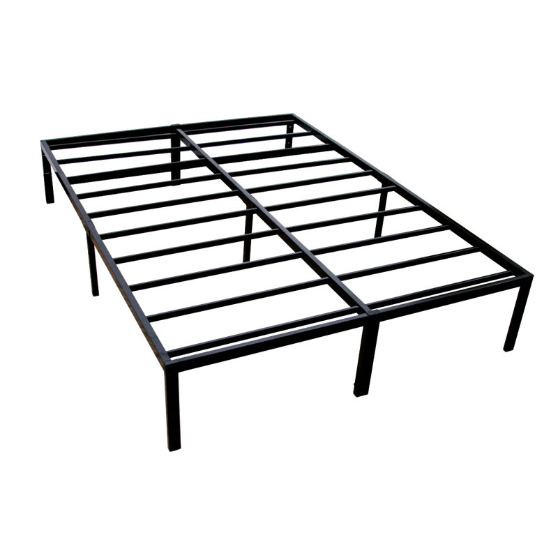 Mobilier de chambre à coucher avec lit plateforme simple et moderne, Lit simple