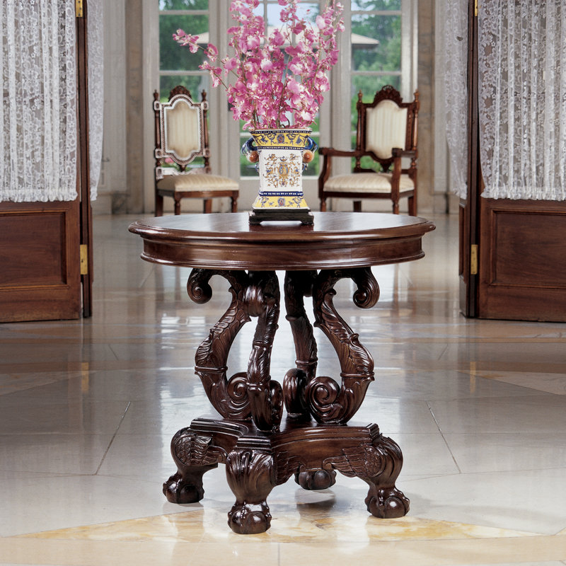 Mondamin Solid Wood Top End Table
