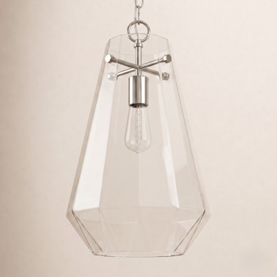 Single Light Glass Dimmable Pendant