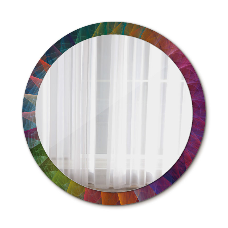 Huldar Glass Flat Wall Mirror