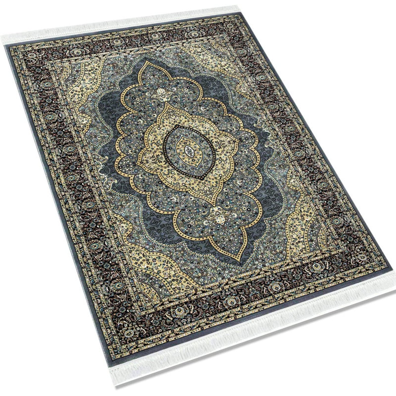 Aubreonna Floral Area Rug, Rectangle 60 x 110cm