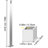 Single Vevor Cable Railing Post Level Deck Stair Post Without Holes Set