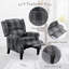 Fauteuil inclinable et confortable pour le salon Vintage