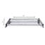 Tablette de rangement murale robuste en fil de chrome H 21 po x l 72 po x P 72 po Express KitchQuip pour usage commercial-1482769104