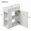 Meuble-lavabo flottant avec lavabo en résine