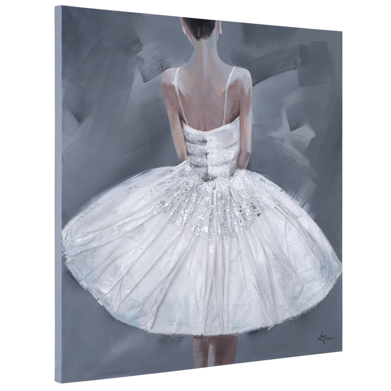 «Ballerina III», peinture sur toile tendue