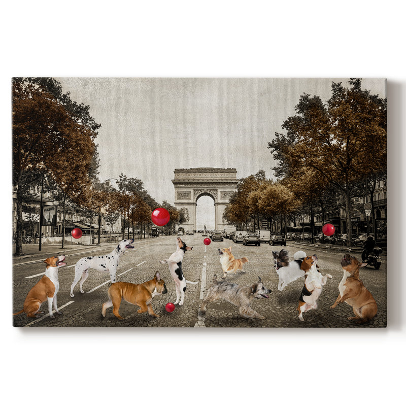 Ave des Champs -Galerie en toile Cavas, 8 x 12