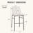 Matteson Metal Bar Stools With Cushion-668858933