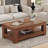 Wood Coffee Table with Shelf-120867941