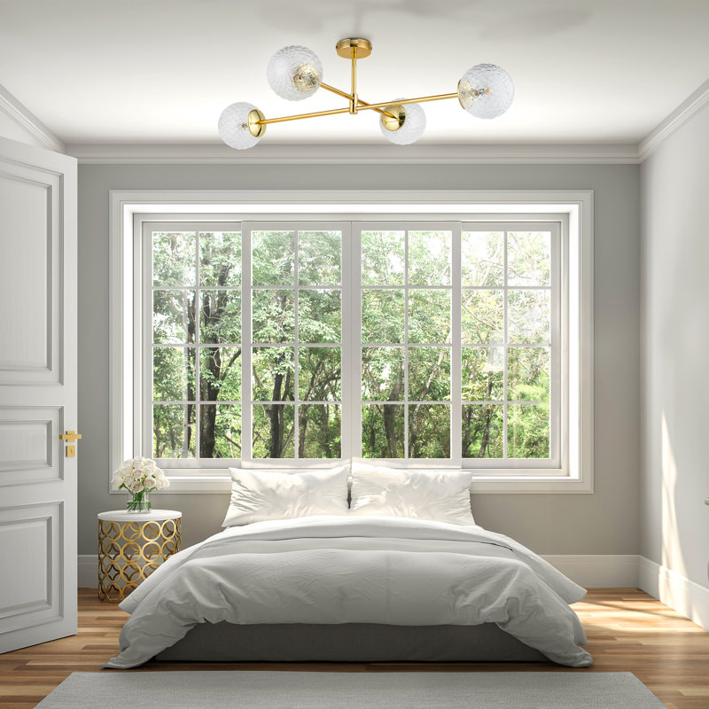 Aniha Glass Semi Flush Mount