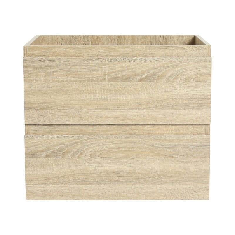 Meuble-lavabo en chêne, 24 po, meuble-lavabo spacieux en chêne, luminaire chic