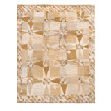 Rug & Kilim’S Scandinavian-Inspired Geometric Beige Cream Wool Pile Rug