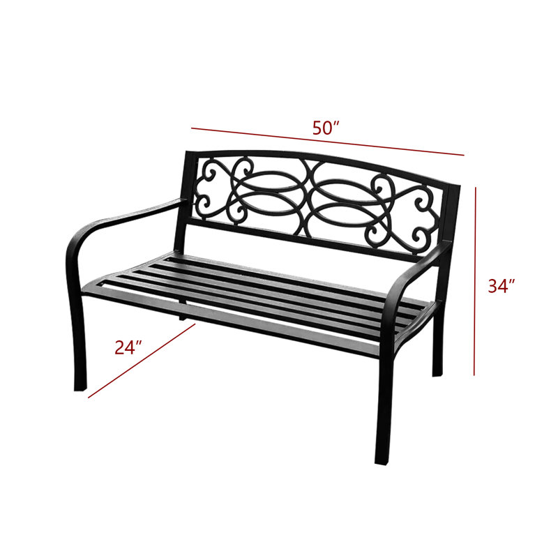Banc de jardin Gillmore Lotus