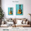 Guitare Abarca dans la chambre bleue-108546149