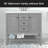 35'' Single Bathroom Vanity Base Only-87415336