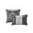 Luxurious Jacquard Bedding Sets, Silver Polyester Comforter For Modern Home