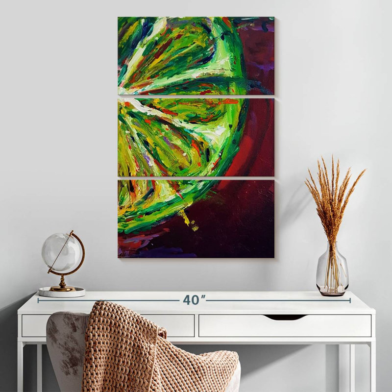 Yarlin Lime 2017, 32" H x 20" W