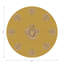 Ex Vote Gold Vegan Leather Round Coasters-119015137