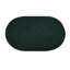Tapis tressé en chenille de polyester Orlowski - vert émeraude-1057331875
