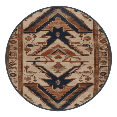 Machine Washable Persian Brown Area Rug